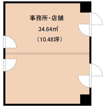 間取図 東海道本線/静岡駅 徒歩7分 4階 築33年