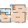 東海道本線/静岡駅 バス:33分:停歩5分 1階 築27年 2LDKの間取り