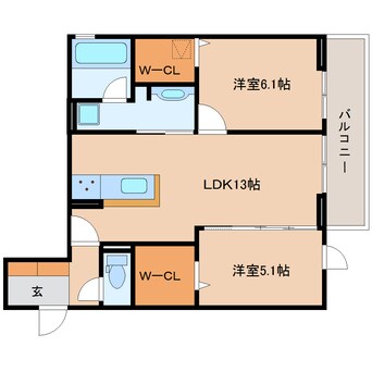 間取図 静岡鉄道静岡清水線/日吉町駅 徒歩17分 3階 建築中