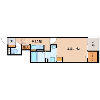 間取図 静岡鉄道静岡清水線/長沼駅 徒歩13分 1階 1年未満