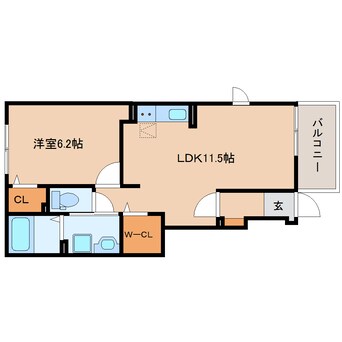 間取図 静岡鉄道静岡清水線/長沼駅 徒歩13分 1階 建築中