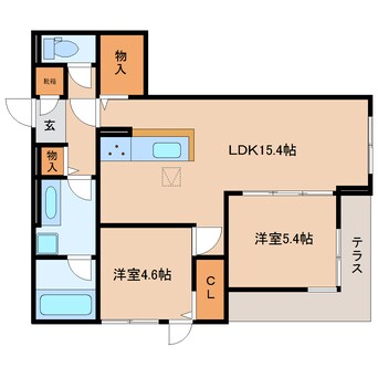 間取図 東海道本線/静岡駅 バス23分柳新田上下車:停歩3分 1階 建築中