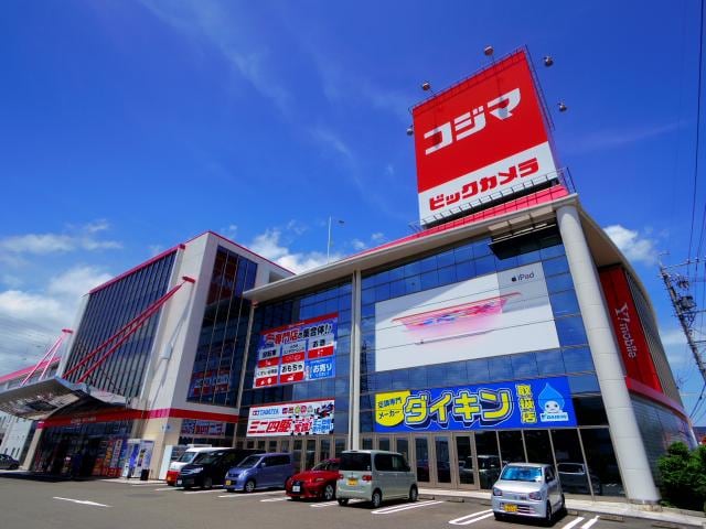 コジマ×ビックカメラ静岡店(電気量販店/ホームセンター)まで1632m 東海道本線/静岡駅 バス24分川合下車:停歩7分 1階 築25年