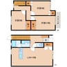 東海道本線/静岡駅 バス:21分:停歩1分 1-2階 築21年 3LDKの間取り