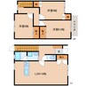 東海道本線/静岡駅 バス:21分:停歩1分 1-2階 築21年 3LDKの間取り