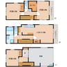 静岡鉄道静岡清水線/日吉町駅 徒歩20分 1-3階 築3年 3LDKの間取り