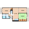 東海道本線/静岡駅 バス:33分:停歩6分 1階 築24年 3LDKの間取り