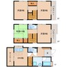 東海道本線/静岡駅 バス:22分:停歩2分 1-2階 築29年 4DKの間取り