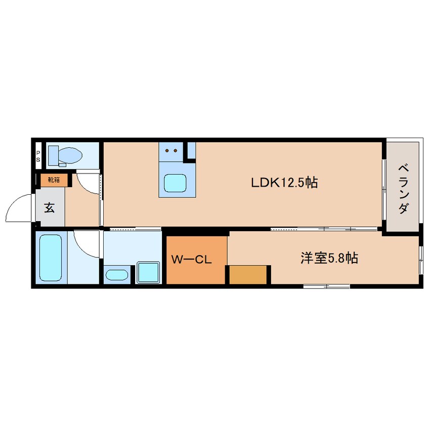 間取図 東海道本線/東静岡駅 徒歩7分 2階 建築中