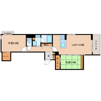 間取図 静岡鉄道静岡清水線/新静岡駅 徒歩19分 3階 建築中