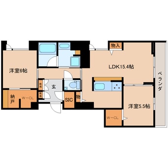 間取図 東海道本線/静岡駅 徒歩22分 3階 建築中