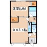 Welcome SATO 6 1DKの間取り