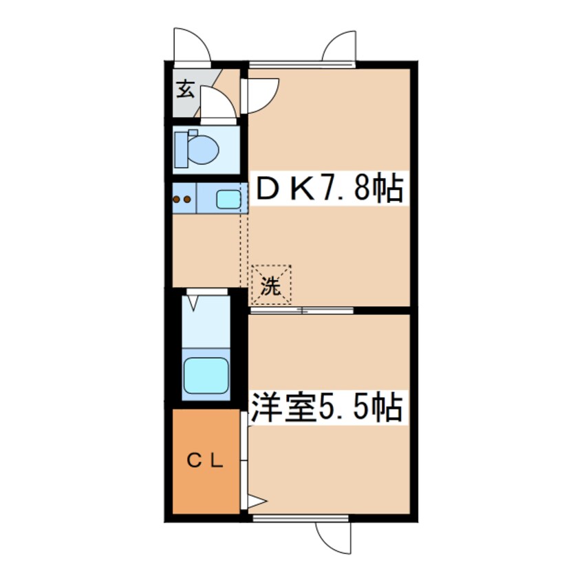 間取図 メゾンド千田Ａ