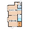 メゾンド千田Ａ 1DKの間取り