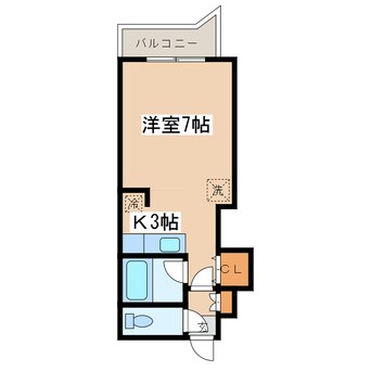 間取図 ノースコートサンスイ