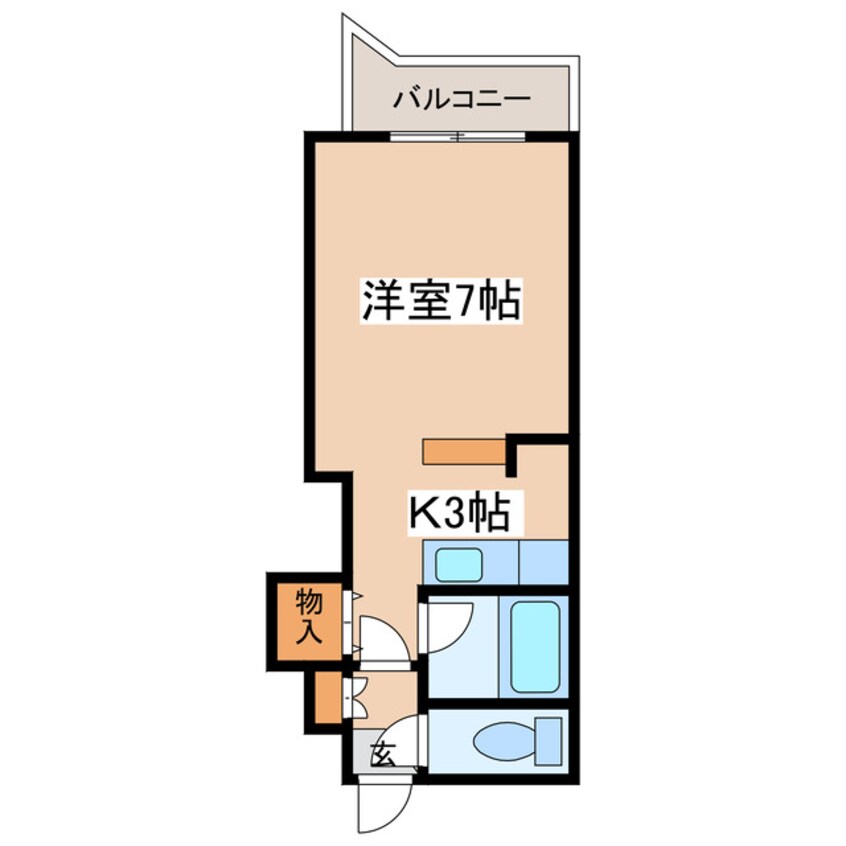 間取図 ノースコートサンスイ