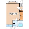 グレースコート（緑ヶ岡） 1Rの間取り