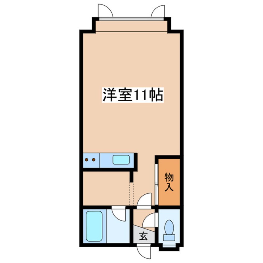 間取図 グレースコート（緑ヶ岡）