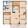 レアル共栄 3LDKの間取り