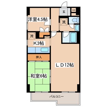 間取図 Ｋ＆Ｍビル