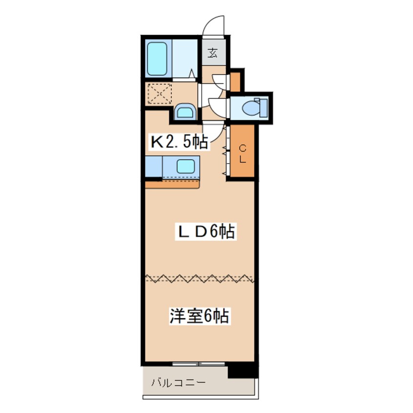 間取図 ノースコート釧路