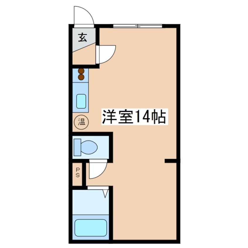 間取図 パークサイド貴