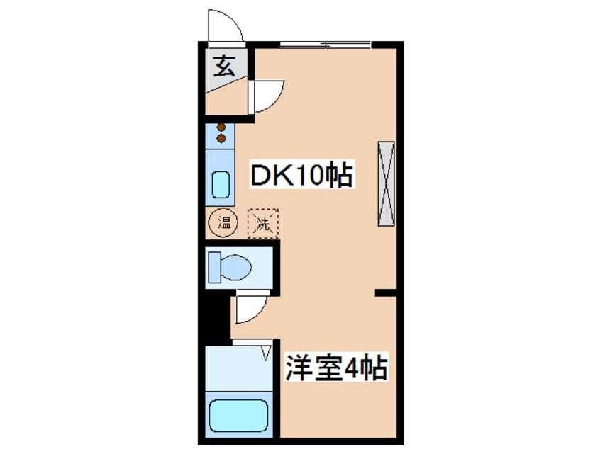 間取図 パークサイド貴