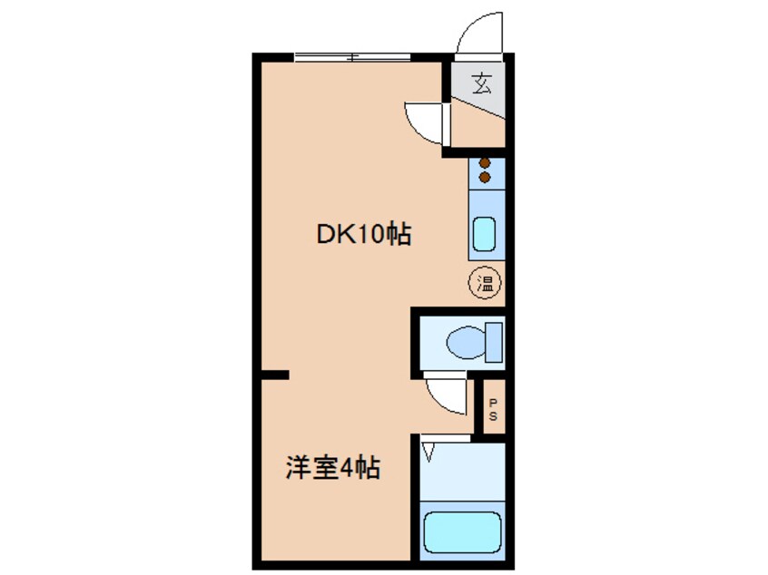 間取図 パークサイド貴