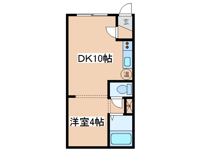 間取図 パークサイド貴