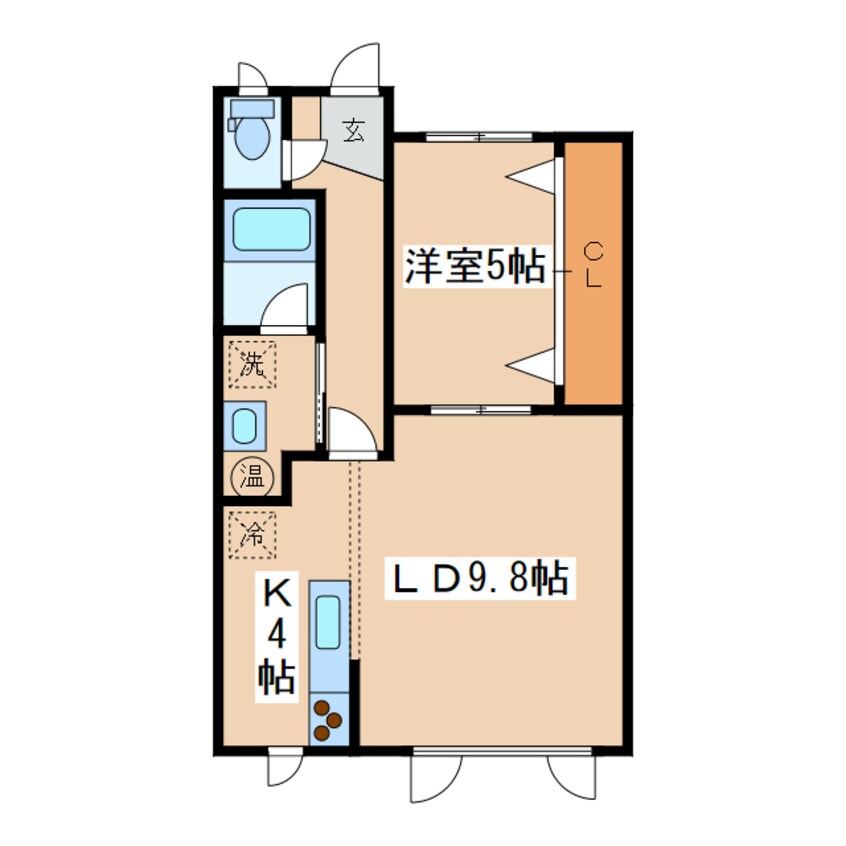 間取図 さくらハイツ