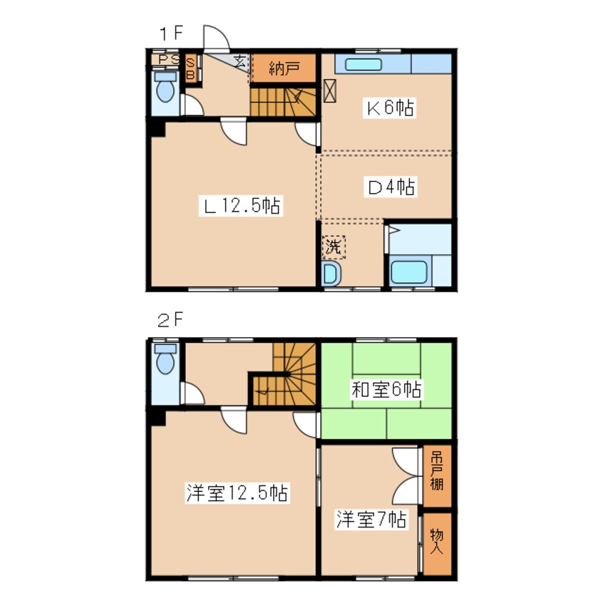 間取図 レジデンス弥生