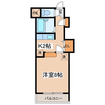 間取図 ロマーヌ釧路第三