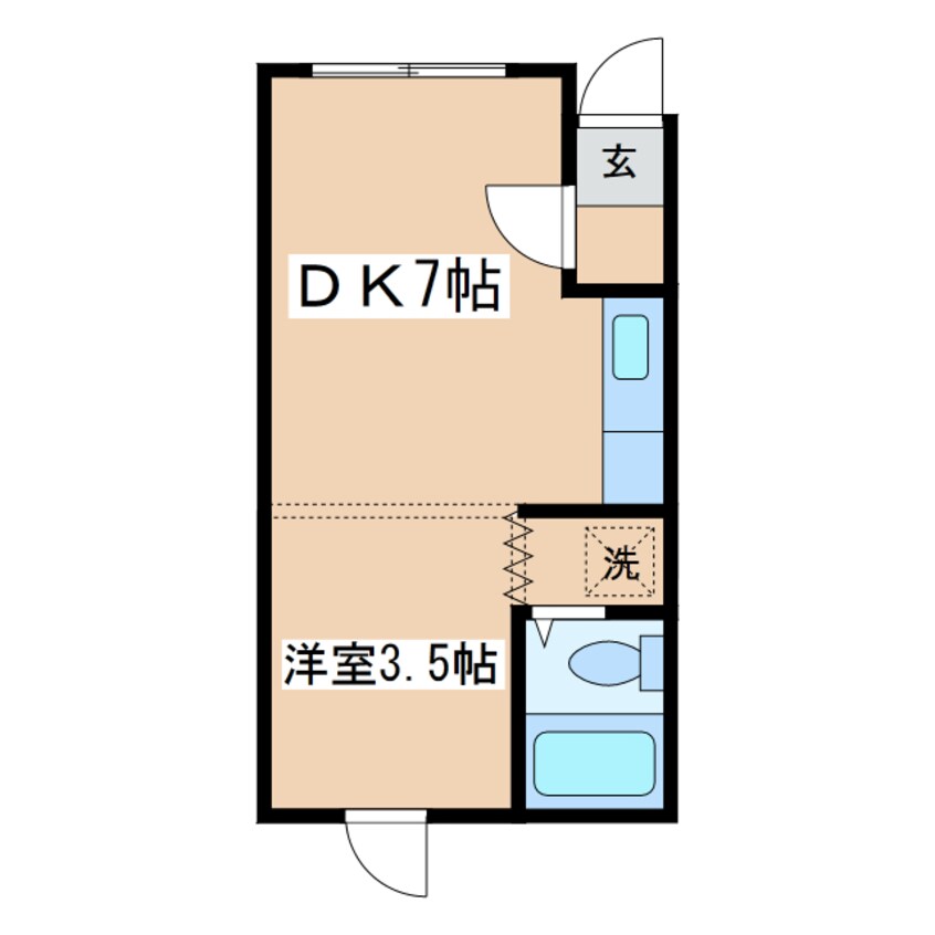 間取図 パークサイドＺ