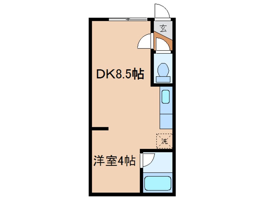 間取図 パークサイドＯ