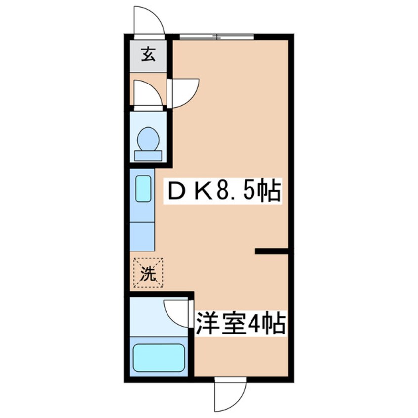 間取図 パークサイドＯ