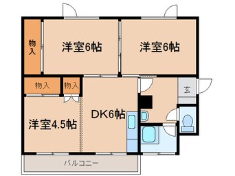 間取図 パークサイドＮ