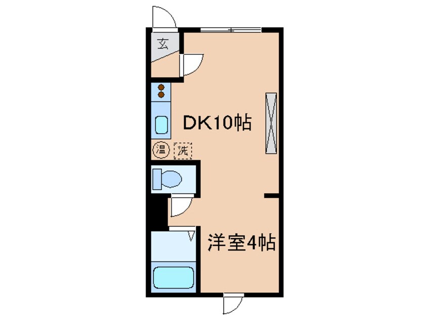 間取図 パークサイド廉