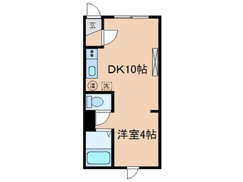 間取図 パークサイド廉