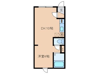 間取図 パークサイド廉