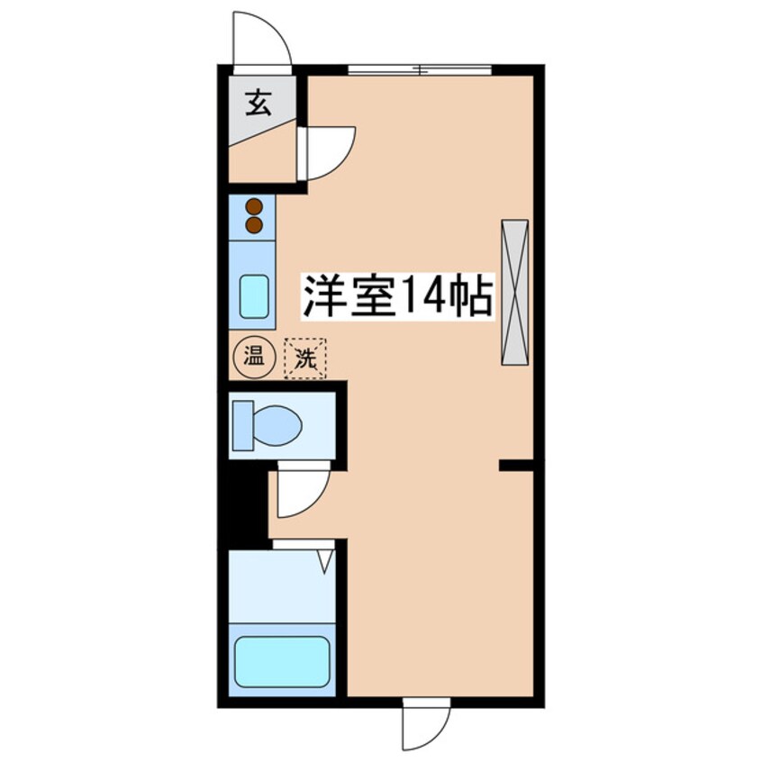 間取図 パークサイド廉