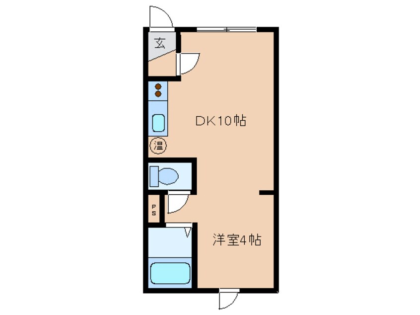 間取図 パークサイド健