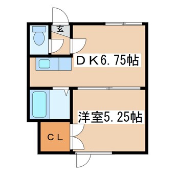 間取図 ノースキャピタルＡ