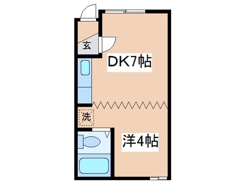 間取図 パークサイドＲ