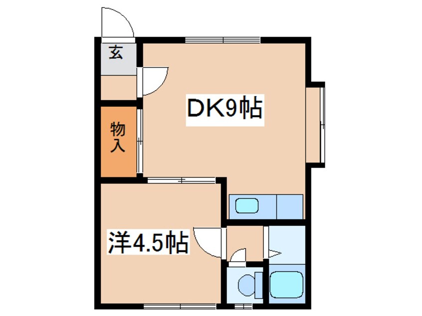 間取図 横川マンションＣ