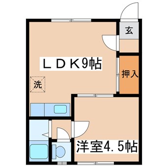 間取図 横川マンションＣ