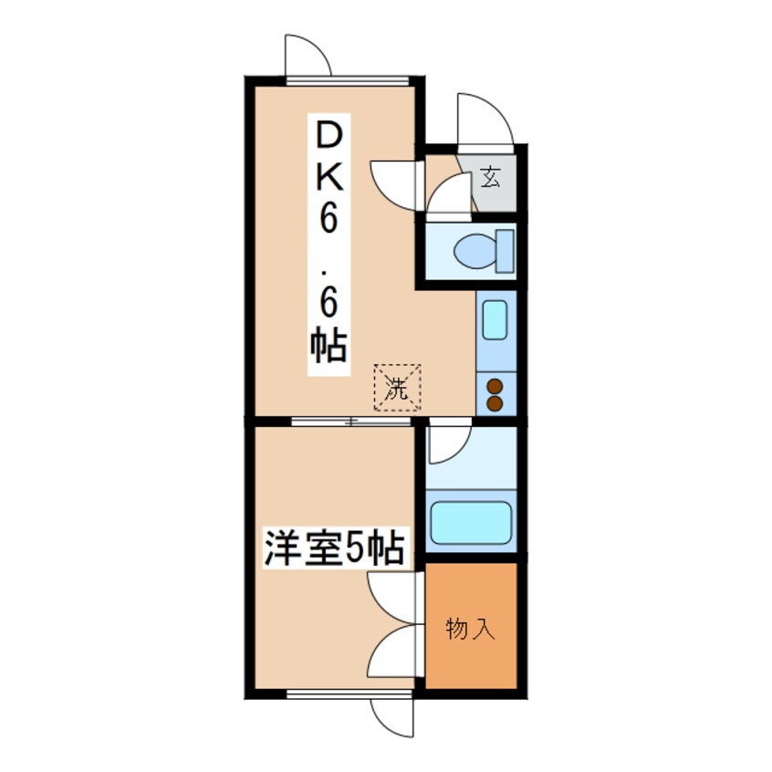 間取図 メゾンド千田Ｃ