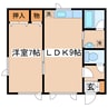 ハーバーシティ浦見 No.5 1LDKの間取り