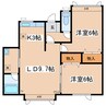 Casa Millione 2LDKの間取り