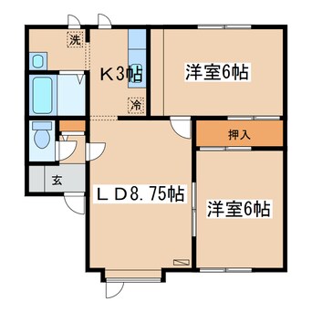 間取図 クレインハイツ