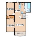 ラ・ローレンスⅡの間取図